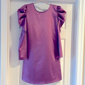 Mango Satin Effect Dress